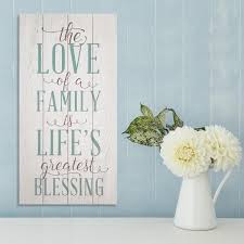 Address book and card wallet: Stratton Home Decor The Love Of A Family 10 In X 20 In Decorative Sign S07746 The Home Depot
