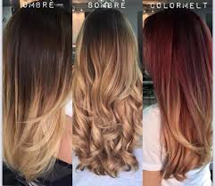 Hair Dye Types Ombre Sombre Colormelt Hair Styles Hair Hairstyle