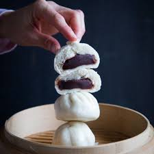 Best Homemade Dou Sha Bao Red Bean Paste Steamed Buns Steamed Buns Steam Buns Recipe Red Bean Dessert