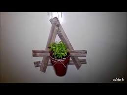 The neutral color works with many styles and colors within your home. Diy Bamboo Sticks Wall Hanging Plant Decoration Ideas Youtube