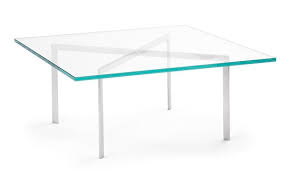 Shop from our range of handcrafted, designer coffee tables. Bauhaus Design Coffee Table Barcelona Knoll International Glass Chrome Steel Base Square