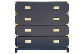 It's now available in thirteen standard lengths as well as in a beefier profile dp3/dr series for use on a door. Ave Home Carlyle 4 Drawer Campaign Dresser Navy One Kings Lane