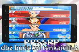 It features additional characters and a new original story line. Ppsspp Dragonballz Budokai 3 Tenkaichi Trick For Android Apk Download
