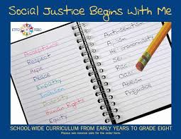Social Justice Begins With Me Kit A Etfo Literature Based Resource Kit For Early Years To Grade 8 Social Justice Education Social Justice Teacher Resources