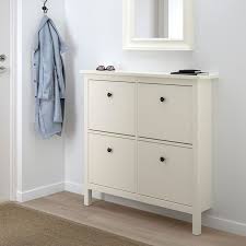 Hemnes Shoe Cabinet With 4 Compartments White 42 1 8x39 3 4 Ikea Hemnes Shoe Cabinet Ikea Hemnes Shoe Cabinet Hemnes