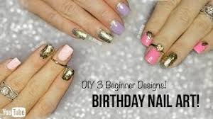 Check out these 18 ideas with lot of pictures. 3 Easy Diy Birthday Nail Art Designs Lancengi Youtube