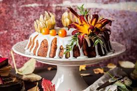 Cake dividing tools and impression mats. Ideas For Decorating A Bundt Cake Lovetoknow