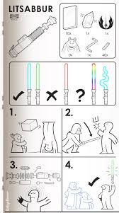 As Told By Ikea Star Wars Memes Star Wars Lightsaber