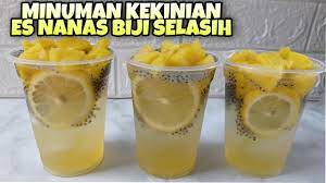 Rasa semangka dan nanas gak pernah salah. Es Nanas Selasih Minuman Kekinian 2021 Buat Ide Jualan Bulan Puasa Youtube