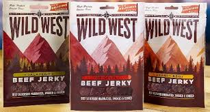 Whether you like beef or deer marinated in teriyaki, spices or one ounce of beef jerky (about 28 grams) generally provides about 14 grams of protein. Wild West Beef Jerky Beef Jerky Brands