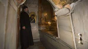 The tomb in which jesus's body is believed to have been laid after his crucifixion has been exposed for the first time in centuries during conservation work. New Tests At Jesus Presumed Tomb Back Traditional Beliefs The Times Of Israel