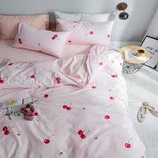 100 cotton duvet cover romantic pink bedding set with etsy aesthetic bedroom room ideas bedroom room makeover
