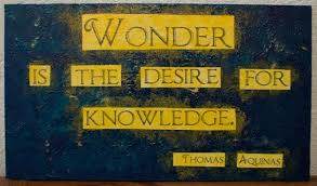 St Thomas Aquinas Quote Painting 20 00 By Katieforthought On Etsy Wonder Is The Desire For Knowledge Thomas Aquinas Quotes Thomas Aquinas Painting Quotes