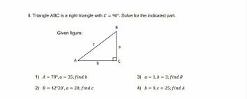 A right triangle has side lengths ac = 7 inches, bc = 24 inches, and ab = 25 inches. Answered Il Triangle Abc Is A Right Triangle Bartleby