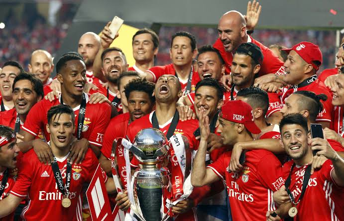 Image result for Benfica league trophy"