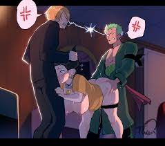Rule34 - If it exists, there is porn of it  thiccwithaq, roronoa zoro,  sanji  3685029