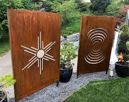 Cortenstahl Sichtschutz Kaufen Fur Garten Terrasse Und Haus Cortenstahl Flaschenoffner Wand Sichtschutz