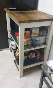 Find the perfect kitchen island or kitchen cart to enhance your kitchen storage and add countertop space! Ikea Kitchen Island Trolley Furniture Others On Carousell