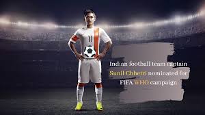 Check spelling or type a new query. Indian Football Team Skipper Sunil Chhetri Among 28 Players Named For Fifa S Campaign To Combat Covid 19 Crisis Sportsmaniac
