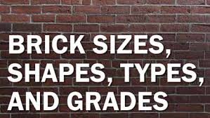 Maybe you would like to learn more about one of these? Brick Sizes Shapes Types And Grades Archtoolbox Com