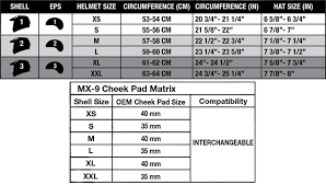 vega helmet size chart in mm tripodmarket com