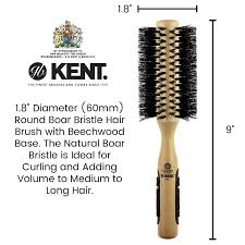 Curling iron brushes are the easiest way to get soft loose natural waves into your hair. Kent Pf03 60mm Round Curling Hair Brush With Hard Natural Boar Bristle Bayside Brush Co