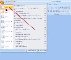 Klik file > save as 3. Cara Membuat Dokumen Baru Di Word Semua Versi Lengkap