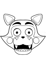 Mangle 5 Nights At Freddy S Coloring Page Free Printable Coloring Pages For Kids