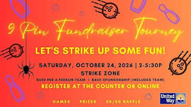 9 Pin Fundraiser Tourney for Williston Basin United Way