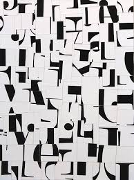 Black And White Striped Road Sign Australia Cecil Touchon Collage On Canvas Abstract Collage Artists Artwork