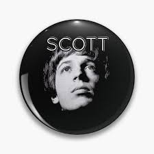 Great Model White Eyes Gift Music Fans Pin