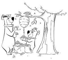 Download yogi bear coloring pages and use any clip art,coloring,png graphics in your website, document or presentation. Coloring Page Yogi Bear Coloring Pages 9