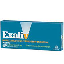 Exaliv Clorfenamina Antihistaminico Tabletas Maver Rx Rx