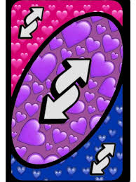 This card reverses the direction of play. Uno Reverse Card With Hearts Peatix