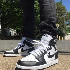 Air Jordan 1 Retro High Og Panda Sneakers Men Fashion Air Jordan Shoes Jordan Shoes For Women