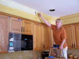 Pin By Fay Powell On What To Do With Kitchen Soffit Kitchen Soffit New Kitchen Cabinets Above Kitchen Cabinets