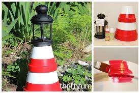 Über 80% neue produkte zum festpreis. Making A Terra Cotta Lighthouse Thriftyfun