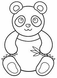 Urso Panda Para Colorir Desenhos Para Colorir