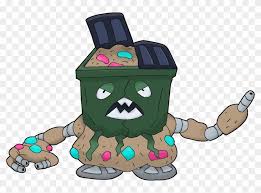 Pokemon Shiny Mega Garbodor Is A Fictional Character Mega