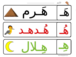 تعليم حرف الهاء للاطفال مع الكلمات بالحركات alphabet for kids arabic alphabet for kids learning arabic