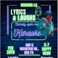 lyrics and laughs event image
