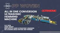 Ultrasonic Hemming PP Woven Bag Cutting Sewing & Liner Inserting Machine With AI Inspection