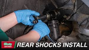 How To Replace Rear Shock Absorbers Youtube