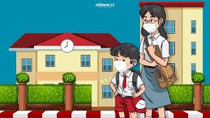 Ilustrasi kartun 3 murid sekolah rendah dan guru lelaki memakai gambar unduh gratis imej 611153261 format psd my lovepik com. Covid 19 Buka Sekolah Atau Menuju Sistem Pendidikan Baru