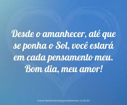 Mensagens De Bom Dia Com Amor