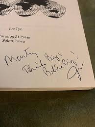 Joe Tye. Staying On Top When The World's Upside Down. 1996. PB. Signed.