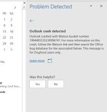 Outlook Desktop App Crashing After The Feature Update 2004 Microsoft Community
