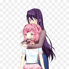 Yuri (doki doki literature club!) is a character from doki doki literature club!. Doki Doki Literature Club Yuri Team Salvato Art Wikia Literature Purple Black Hair Video Game Png Pngwing