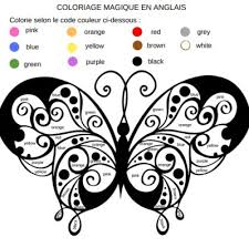 3 Coloriages Magiques En Anglais Pour Apprendre Les Couleurs