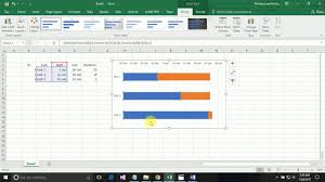 how to create a gantt chart by using microsoft excel 2016